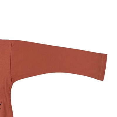 Various Styles Long Sleeve Anti-Shrink Children Girls Clothing Loose T-shirt for Kids