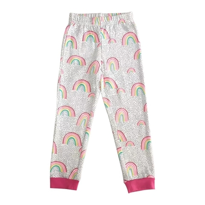 Plus Size Breathable Crew Neck Fashion Kids Sleepwear Cotton Children Pajama Winter Season